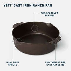 CAST IRON RANCH PAN